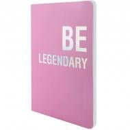 Книга для записей Axent Motivation A5 80 листов Be legendary (8700-6-A)