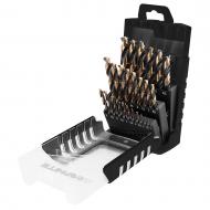 Набір свердел по металу NEO tools HSS-CNC 124° Pro-Tec 1,0-13,0 мм 25 шт. 55-090