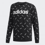 Світшот Adidas M AOP SWT DW7863 р. M чорний