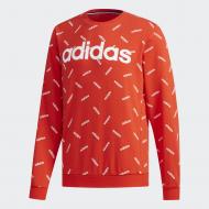 Світшот Adidas M AOP SWT DW7864 р. 2XL червоний