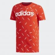 Футболка Adidas M AOP TEE DW7865 р.L червоний