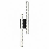 Светильник настенный Luminaria LED бра с выключателем 16 Вт MIRANDA TWIN 16W 2L BLACK
