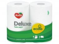 Туалетний папір Ecolo Deluxe тришаровий 4 шт.