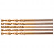 Набор сверл по металлу NEO tools HSS-TiN 1,5 мм 5 шт. 57-112