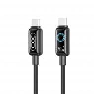 USB-кабель Xo NB-Q312B USB-C to USB-C 240W Power Delivery 2 м black (NB-Q312B.black)
