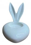 Свічник білий 9x11x10 см 1701 Eterna Свічник білий 9x11x10 см 1701 Eterna