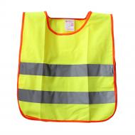 Жилет светоотражающий детский Proswisscar WVK-01 желтый с оранжевым кантом S