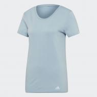 Футболка Adidas 25/7 TEE W DX2147 р.M голубой