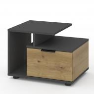 Тумба Metkas Home 550x420x400 мм антрацит/дуб артізан (MA006)