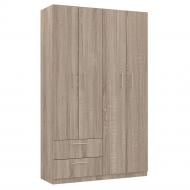 УЦІНКА! Шафа для одягу ROKO Greece 4Д2Я 1950х1200х420 мм дуб сонома (20200048319) (УЦ №3166)