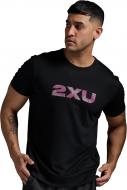 Футболка 2XU CONTENDER TEE MR6981a_BLK/SCA р.L черный