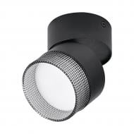 ВИТРИНА! Спот Hopfen STARK CL-1-CRISTAL SPT BK GX53 черный