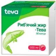 Риб'ячий жир-тева №90 (10х9) капсули 500 мг
