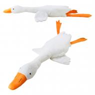 Мягкая игрушка Shantou Гусь 190 см белый с желтым L1227