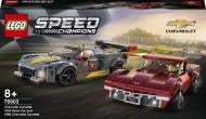 Конструктор LEGO Speed Champions Chevrolet Corvette C8.R Race Car and 1968 Chevrolet Corvette 76903