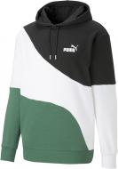 Джемпер Puma POWER CAT HOODIE TR 67378637 р. M зеленый