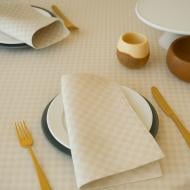 Серветка Едельвіка Казбек 2 524-19/00 40x40 см молочний крем