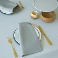 Салфетка Эдельвика Казбек 2 524-19/00 40x40 см серый