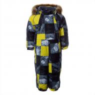 Комбинезон для мальчика HUPPA Keira р.80 желтый 31920030-02002-080