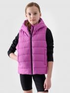 Жилет 4F VEST JACKET F166 4FJWSS25TVJAF166-50S р.128 фиолетовый