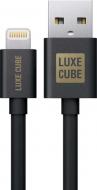 Кабель Luxe Cube 3A/60W Lightning to USB 1 м чорний (8889996898461)