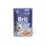Корм Brit Premium Cat pouch 85 г филе лосося в желе