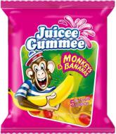 Конфеты жевательные Juicee Gummee Обезьянки и бананы 80 г (8592601115341)