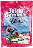 Цукерки жувальні Juicee Gummee Sharks 150 г (8592601115662)