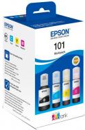 Набор чернил Epson 101 EcoTank 4-colour Multipack (C13T03V64A)