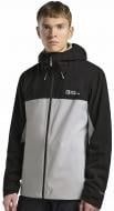 Ветровка Jack Wolfskin WEILTAL 2L JKT M 1115892_6709 р.L черный с серым