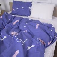 Комплект постельного белья MirSon №137 Nina 2 мульти