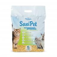 Наполнитель Природа для кошачьего туалета Sani Pet, древесный, яблоко, 5 кг