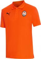 Поло Puma SD Badge Polo FC 76487301 р.XL оранжевый