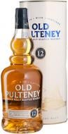 Віскі Old Pulteney 12 років витримки в подарунковій упаковці 0,7 л