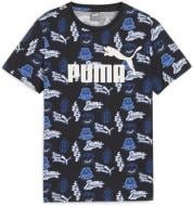Футболка Puma ESS+ MID 90S AOP TEE B 67923901 р.140 разноцветный