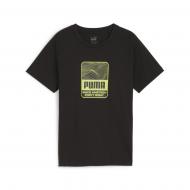 Футболка Puma ACTIVE SPORTS GRAPHIC TEE B 67920601 р.128 черный