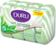 Мыло Duru Soft Sensations Зеленый чай 360 г 4 шт./уп.