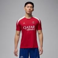 Футболка Nike PSG M NK DF STRK SS TOP K 4TH HJ3389-660 р.3XL красный