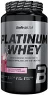 Протеин BioTechUSA Platinum Whey IER-2910 белый шоколад — малина 1000 г