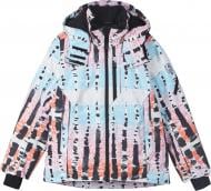 Куртка горнолыжная для девочек Reima Reimatec Siurunmaa р.140 голубо-розовый 531558B-4016