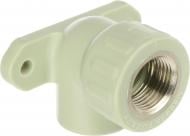 Колено с внутренней резьбой ETS ППР d20x1/2” с креплением