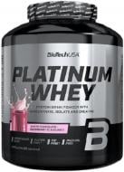 Протеин BioTechUSA Platinum Whey IER-2916 білий шоколад - малина 2000 г