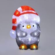 Декорация литой Пингвин 24х19х30 см QC6042 светодиодная (LED) 35 ламп 30 см