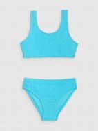 Купальник 4F BIKINI SET F047 4FJWSS25UBKSF047-48N р.140 бирюзовый