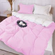 Комплект постельного белья MirSon Poplin Line 002+018 Abegail белый/розовый