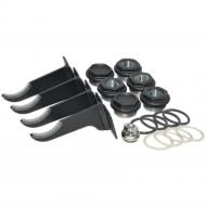 Монтажный комплект для радиаторов Nova Florida 1х1/2 BLACK COFFEE черный