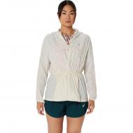 Куртка женская Asics ROAD PACKABLE JACKET 2012D076-200 р.M молочная