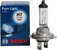 Автолампа галогенна Bosch Pure Light H7 55 Вт 1 шт.(1987302777)