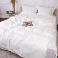 Комплект постельного белья MirSon Poplin Line 002 Milky White белый