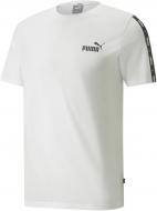 Футболка Puma ESS+ TAPE TEE 84738202 р.XL белый